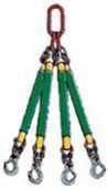 Multi-Leg Polyester Webbing Round Sling Rigging Assembly