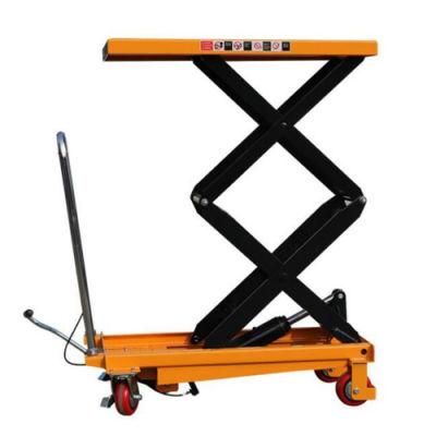 Manual Lift Table Trolley Machine Hydraulic Lift Top Table