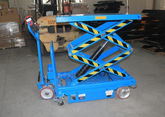 500kg Full Electric Hydraulic Heavy Duty Self-Propelled Mobile Scissor Lift Tables