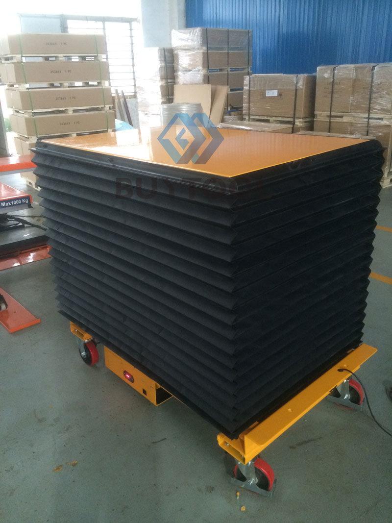 Electric Large Platform Mobile Scissor Lift Table
