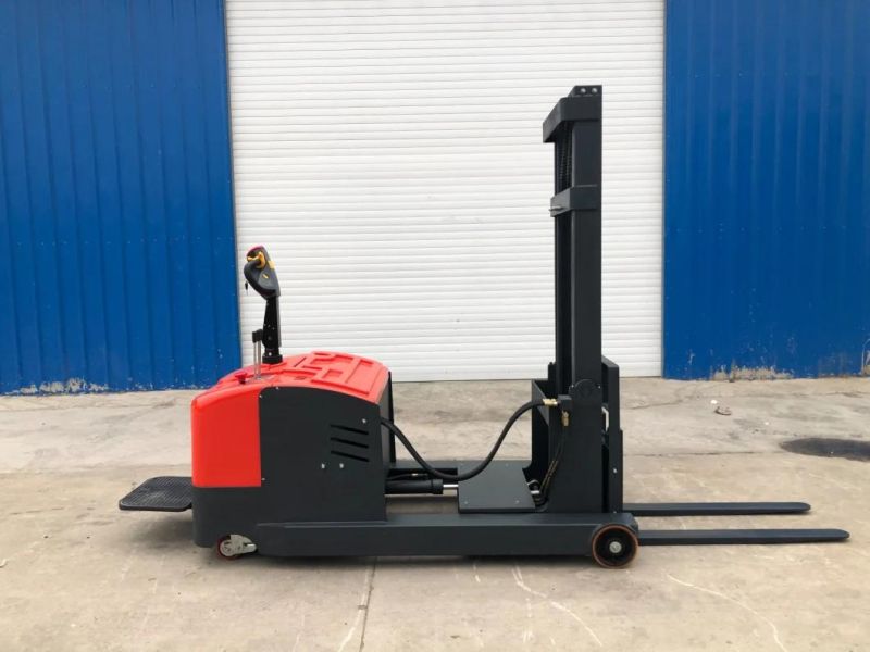 1500kgs, 2meters Electric Forklift Battery Hydraulic Stacker