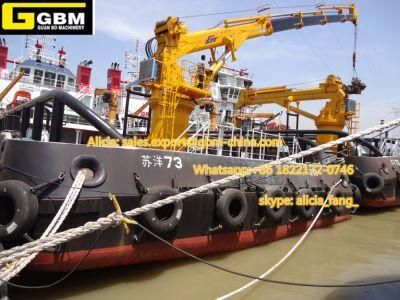 2t@30m Hydraulic Telescopic Knuckle Boom Marine Crane with ABS CCS Certification