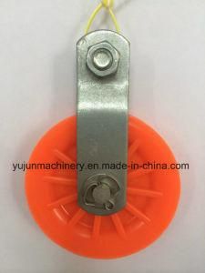 Plastic Sheave Mini Pulley Snatch Block with Hook