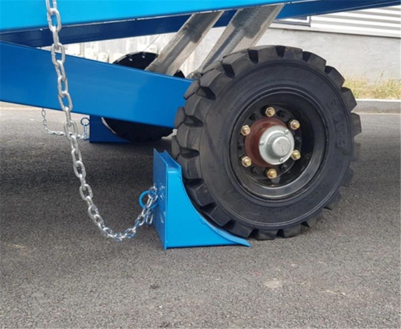 Forklift Container Loading Mobile Hydraulic Dock Loading Ramp