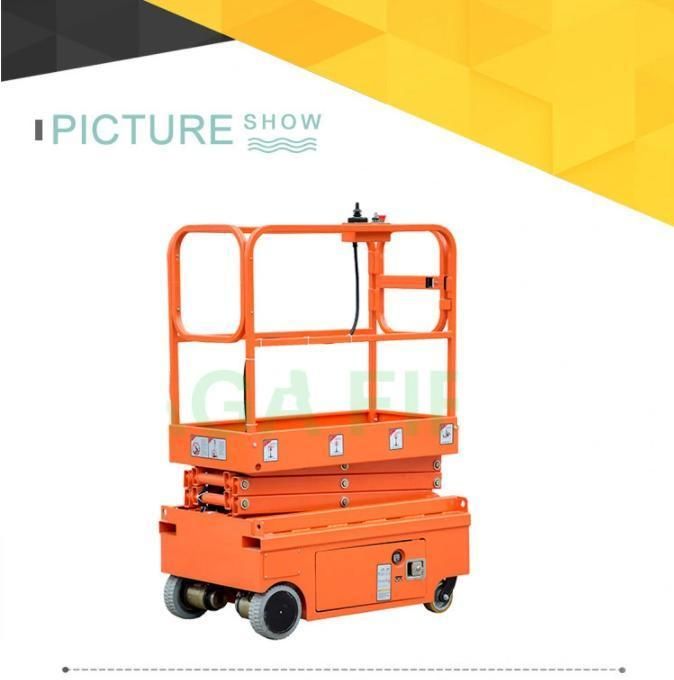 CE Approved Small Electric Hydraulic Mobile Scissor Lift