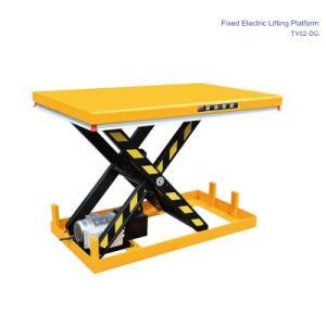 Fixed Hydraulic Electric Scissor Lifting Working Platform / Lifting Table