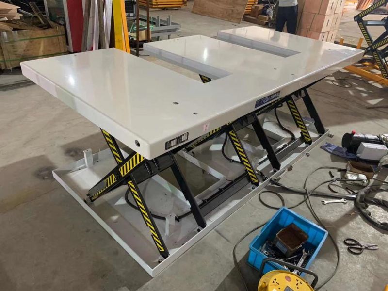 Good Price Easy Operation Safe E-Shape Scissor Lifts for Warehouse