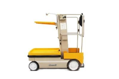 Zowell Hot Sell Self-Propelled Stock Picker Order Picker Standing on Electric Type Super Low Step-Allows Easy Entry to Platform