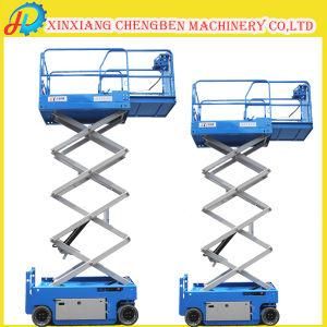 Large Quantities Used Auto Scissor Lift with Electric Button