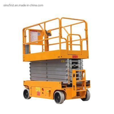 Hot Selling Small Self-Propelled Construction Man Aerial Hydraulic Scissor Lift