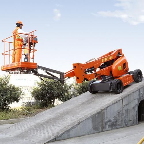 Dingli 16m Articulated Boom Lift Gtbz16ae Aerial Work Platform