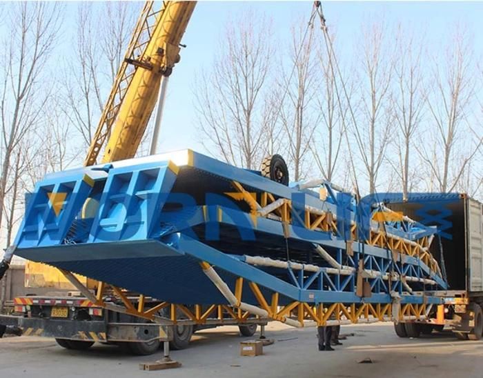 5ton Adjustable Loading Yard Ramp for Container Between Warehouse