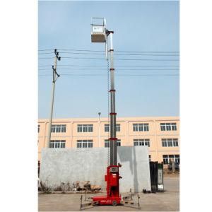 Shanghai Huili Sleeve Type Aerial Work Platform Max Lifting 10m