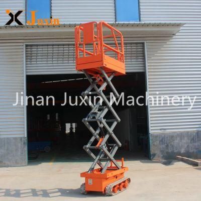 New 6m Crawler Self Propelled Scissor Lift Track Type Scissor Lift for Sale