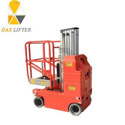 Indoor Outdoor Aerial Work DC Power Hydraulic Lifting Machine with CE Approval