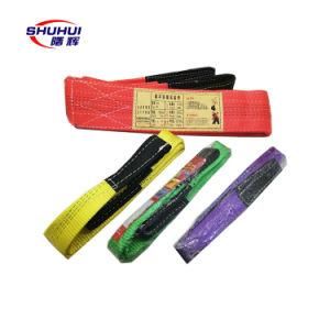 Flat and Round Nylon Polyester Color Code Webbing Sling