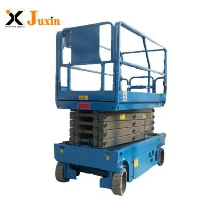 10m 12m Electric Aerial Work Platform Hydraulic Man Lift Self Propelled Scissor Lift