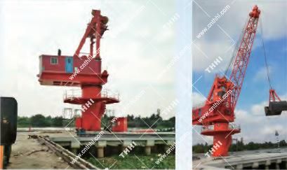 Fixed Jib Port Ship Electro Hydradlic Deck Crane