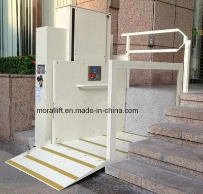 Factory supplier hydraulic vertical old man wheelchair lift with CE