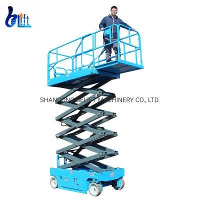 6m-16m Construction Heavy Equipmenthy Hydraulic Self Propelled Scissor Lift