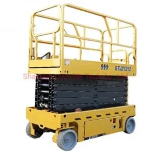 Mobile Electric Scissor Window Cleaning Street Light Hydraulic Lift for Price