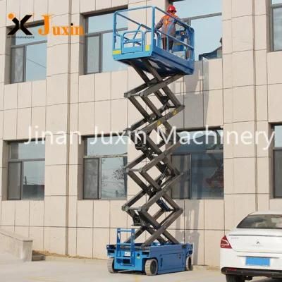 12m Mobile Electric Scissor Lift Table for Cleaning Window