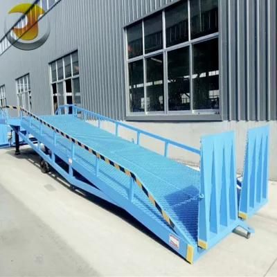 Warehouse Truck Loading Ramp Hydraulic Mobile Yard Ramps