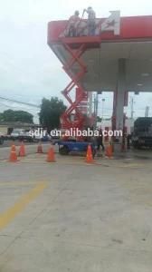 12m Hydraulic Towable Lift for Gas Station Decoration and Maintenance