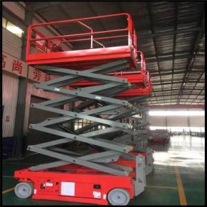 Electric Self Walking Man Scissor Lift 12m