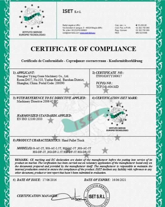 3ton High Quality Manual Chain Block Vc-B with Ce Certificate