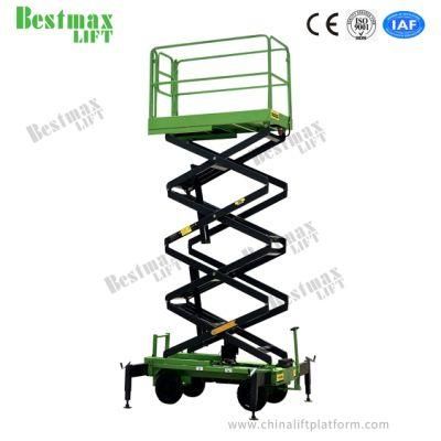 Sjy1-6 AC Powered Scissor Lift with 6m Platform Height