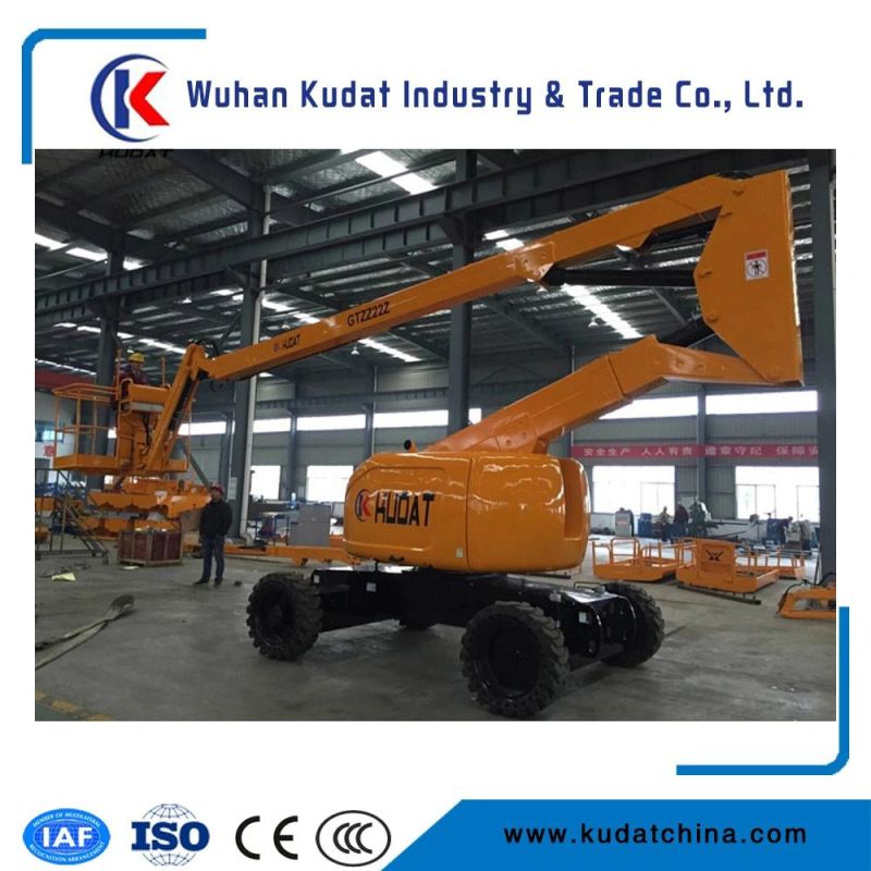 24m Working Height Gtzz24 Hydraulic Articulated Boom Lift Wit CE Certification