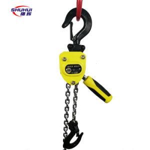 Mini Lifting Crane 300kg Using The Crane Control Lever Hoist