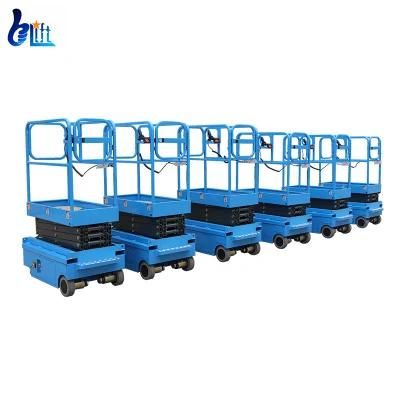 Mobile Mini Scissor Lift with Max, Lifting Height of 3.9m Loading Capacity 300kg