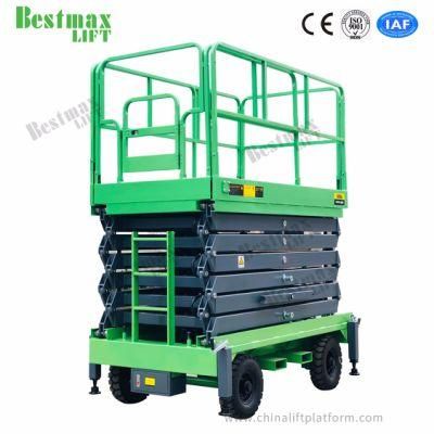 9m Platform Height 1000kg Load Mobile Lift Table