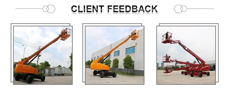 Hydraulic Self Propelled Telescopic Boom Lift with Diesel Engine