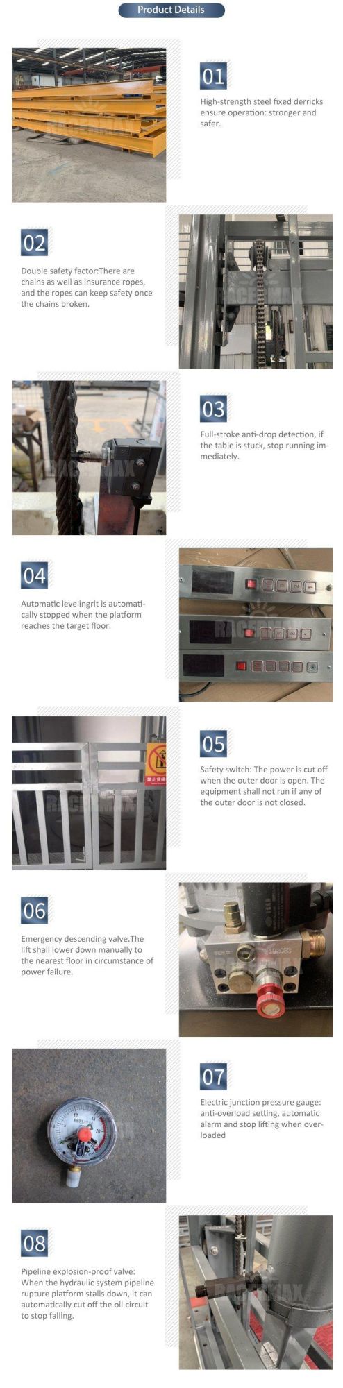 Customer Required Cargo Lift