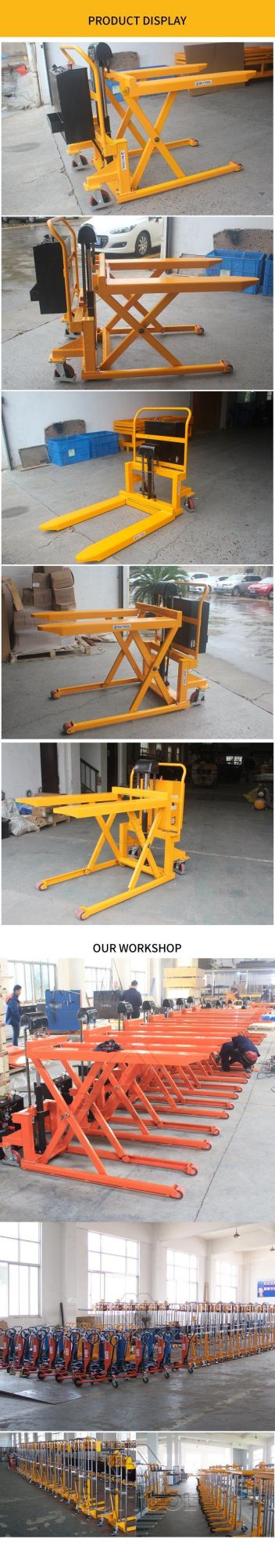 Skid Lifter High Lift Pallet Truck, Travel 830mm Lift Height. Forks 526mm X 1115mm - 1000kg