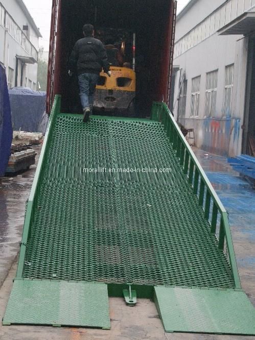10 Ton Container Forklift Mobile bridge Ramp
