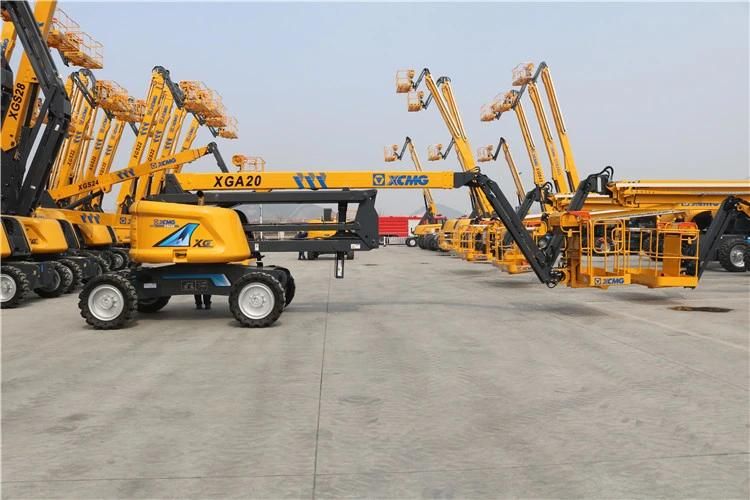 XCMG Official 20 Meter Self-Propelled Articulated Boom Lift China Hydraulic Mobile Boom Lift Platform Xga20 Price