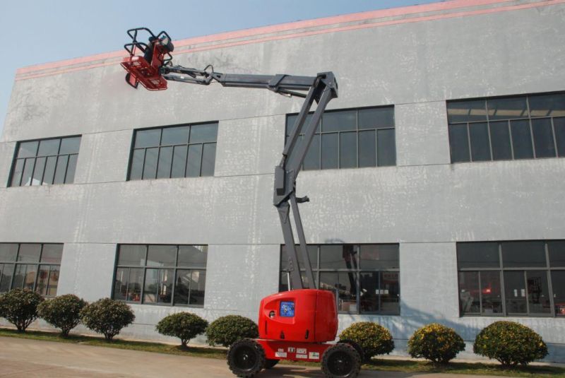 Official 14m Articulated Boom Lift Aerial Work Platform for Sale