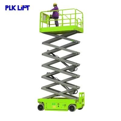 6m to 14m Hydraulic Self Propelled Scissor Man Lift for Sales