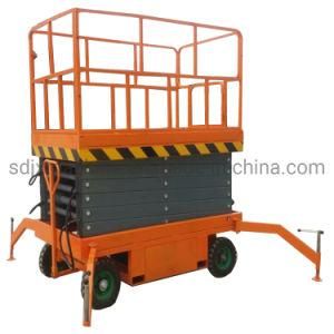 Sjy0.3-8 Hydraulic Scissor Aerial Work Lift Platform