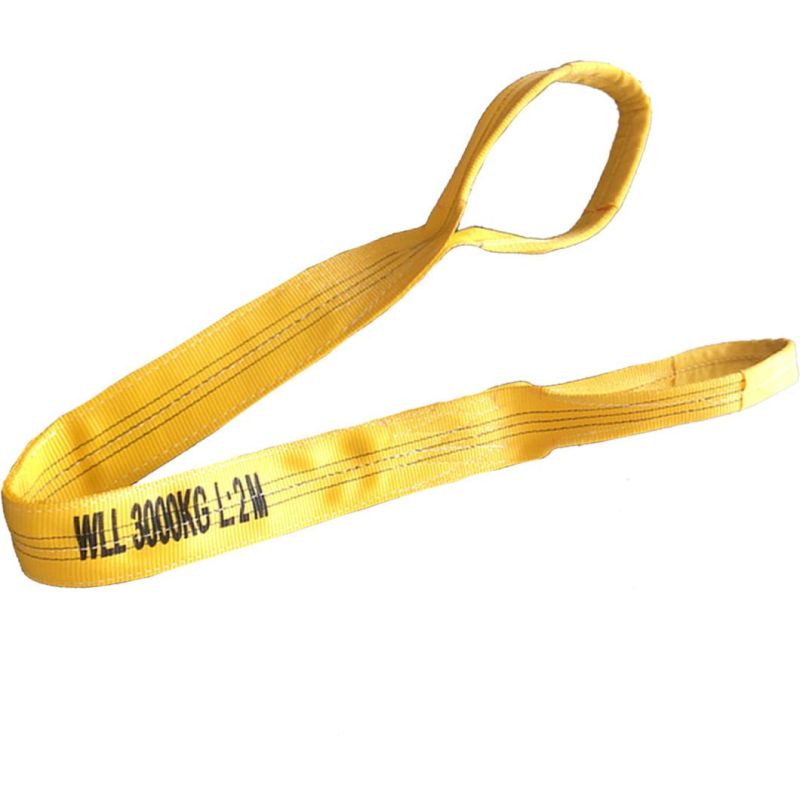 100% Polyester Flat Webbing Round Lifting Sling