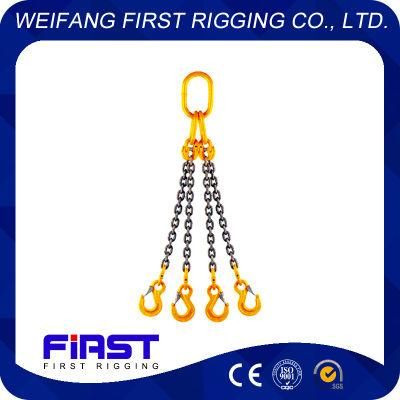 G80 Steel Chain Sling with Four Legs