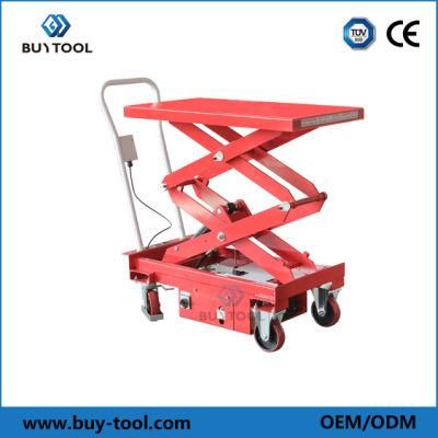 Feeding Fable on Assembly Line Mobile Transportation Lift Table