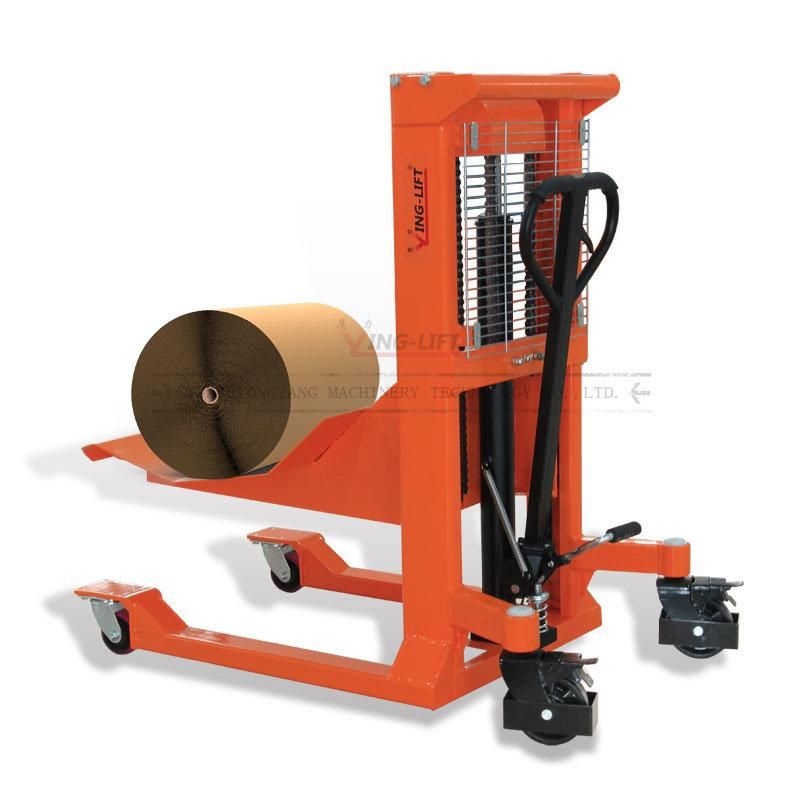 Roll Work Positioner, Roll Lifter, Paper Roll Handling Equipment, Paper Roll Handler, Hand Stacker