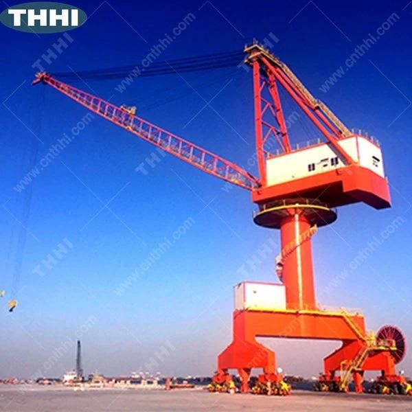 Rack-Luffing Port Fixed Cargo Crane