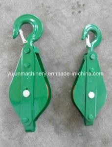 Closed Type Pulley Snatch Block with Swivel Hook 5t