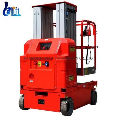 11m Retail CE Dual Mast Self Propelled Wheel Ladder Lifts